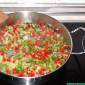 Guiso de fideos y merluza - Paso 4