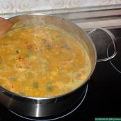 Garbanzos con salmón - Paso 7