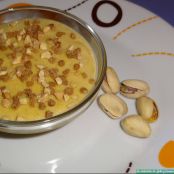 Natillas de pistacho