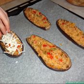Berenjenas rellenas de cuscús y verduras - Paso 10