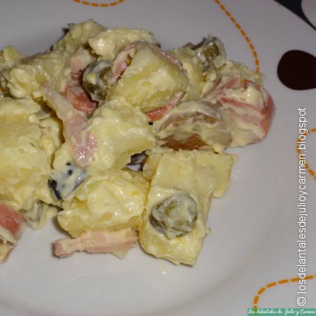 Ensalada alemana de papas
