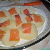 Laminado de patata y salmón - Paso 5