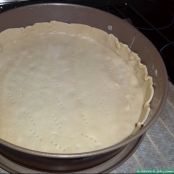 Tarta de queso con melocotones - Paso 2
