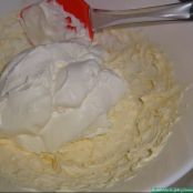 Tarta de queso con melocotones - Paso 7