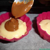 Muffins rellenas de dulce de leche - Paso 5