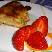 Flan de batido de vainilla