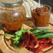 Pesto de Tomate com Semillas de Calabaza - Paso 3