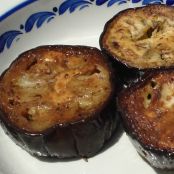 Berenjena asada con vinagre balsámico sobre torricado - Paso 2