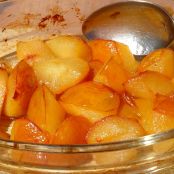 Ciruelas asadas con...Helado de nata agria - Paso 1