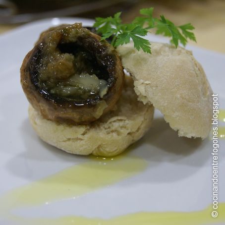Pintxo de champiñon