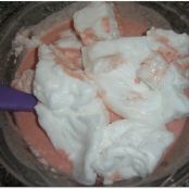 Bavarois de fresas - Paso 3