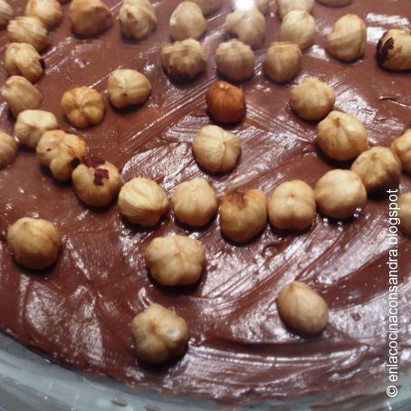 Tarta de queso y nutella sin horneado (Nigella Lawson)