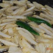 Huevos con patatas y cecina - Paso 2