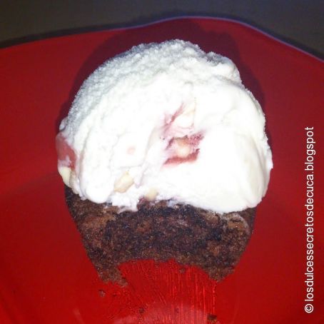 Bizcochitos de calabacín y crema de cacao