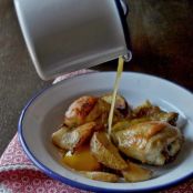 Pollo al horno con limón, ajo, tomillo y patatas especiadas - Paso 2
