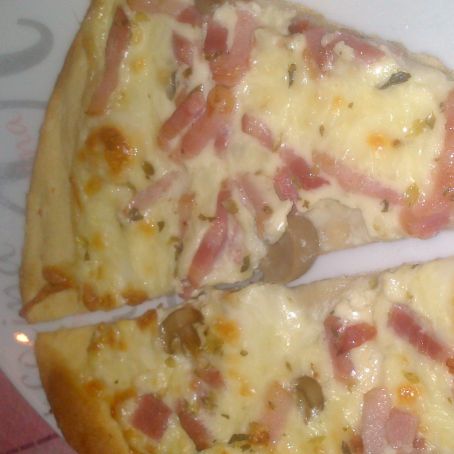 Masa Pizza Mycook - Pizza Carbonara
