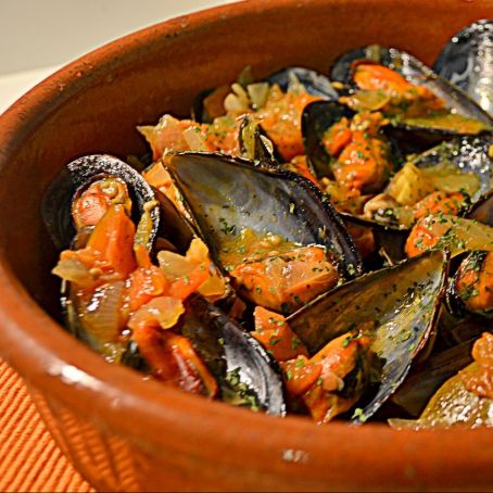 Mejillones a la marinera