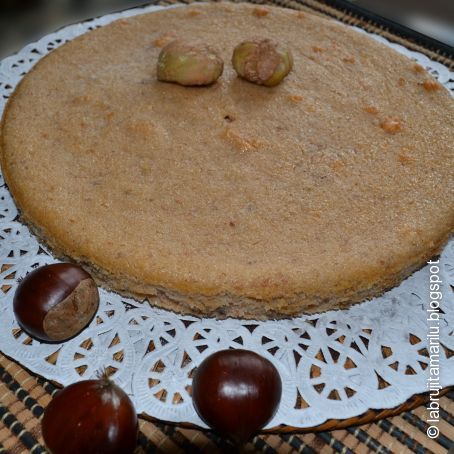 TARTA DE CASTAÑAS