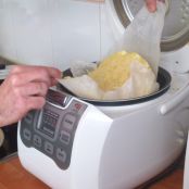 Tortilla de patatas con ajo - Paso 5