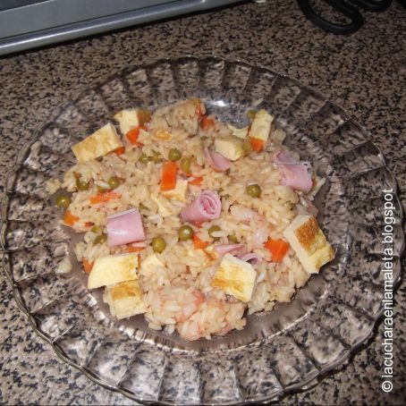 Arroz tres delicias