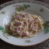 Espaguettis a la carbonara
