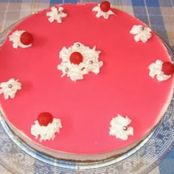 Tarta de queso con picotas (chuches)