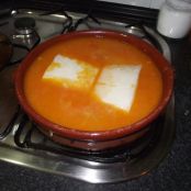 CALDERETA DE BACALAO Y MARISCO - Paso 2