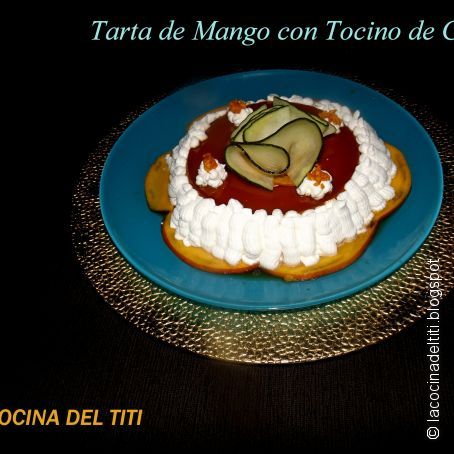 Tarta de Mango con Tocino de Cielo