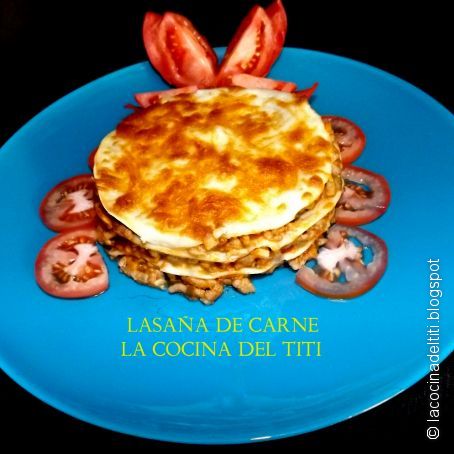 Lasaña de carne