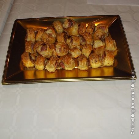Rollitos de Hojaldre Rellenos