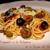 Espaguetis a la Putanesca