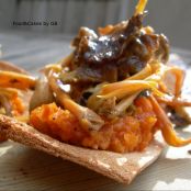 Tostas con bolognesa y setas (Thermomix y tradicional) - Paso 1