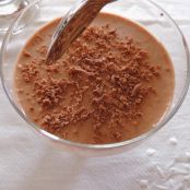 Mousse de chocolate con leche