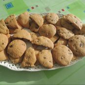 Galletas con perlitas de chocolate