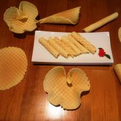 Barquillos y tulipas