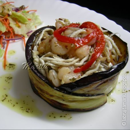 BERENJENAS CON ARROZ