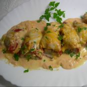 PIMIENTOS DE PIQUILLO RELLENOS DE GAMBAS