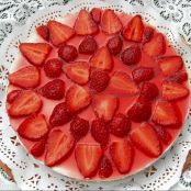 Tarta de queso fría