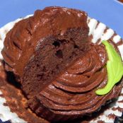 Cupcakes de chocolate y menta fáciles - Paso 10