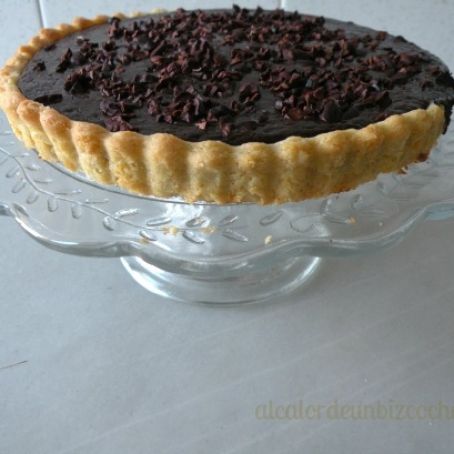 TARTA DE CARAMELO SALADO Y CHOCOLATE