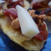 Canapés de pimientos de piquillo y queso - Paso 1