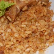 Arroz con carne