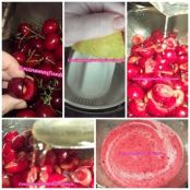 Mi helado de cerezas - Paso 1