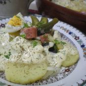Kartoffelsalat (ensalada de patatas) - Paso 2