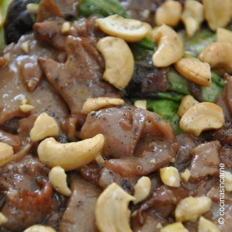 Ensalada de crestas de gallo