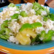 Ensalada hawaiana de arroz