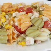 Ensalada de pasta con atún