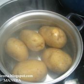 Ensaladilla rusa económica - Paso 1