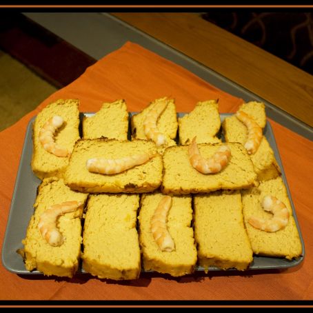 Pastel de merluza y langostinos