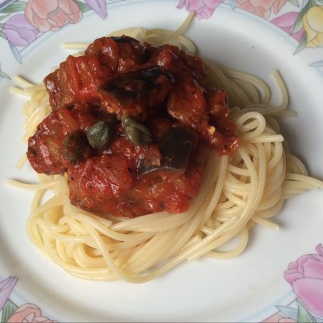 Spaguetti a la Siciliana